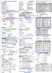 Математика, Справочный материал для подготовки к ЕГЭ, Шпаргалки, Часть 2