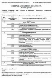 ЕГЭ 2026, Математика, Базовый уровень, Навигатор самостоятельной подготовки, Алгебра и арифметика, Вероятность