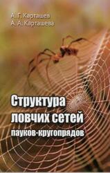 Структура ловчих сетей пауков-кругопрядов, Монография, Карташев А.Г., Карташева А.А., 2009 Структура ловчих сетей пауков-кругопрядов, Монография, Карташев А.Г., Карташева А.А., 2009