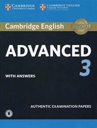 Cambridge English, Advanced 3, Authentic Examination Papers, 2018