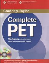 Complete PET, workbook, without answers, May P., Thomas A., 2010