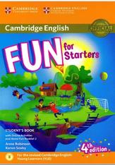 Cambridge English, fun for starters, student's book, fourth edition, Robinson A., Saxby K., 2017