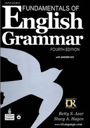 Fundamentals of English Grammar, Fourth edition, Azar B., Hagen S.