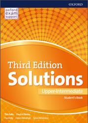 Third Edition, Solutions Upper-Intermediate, Student's Book, Tim Falla, Paul A Davies, 2017
