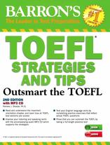 Barron's Outsmart the TOEFL, Test Strategies and Tips, Sharpe P., 2015