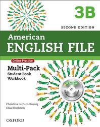 American English File 3B, Multi-Pack, Student Book, Workbook, Latham-Koenig C., Oxenden C., 2014