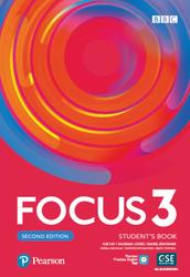 Focus 3, Students Book, Kay S., Jones W., Brayshaw D., 2020