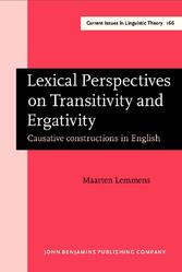 Lexical perspectives on transitivity and ergativity, Causative constructions in English, Lemmens M., 1998