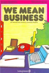 We Mean Business. Student's Book. Norman S. 1993