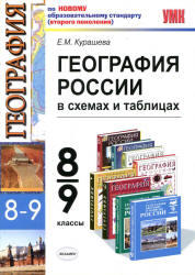 География России в схемах и таблицах, 8-9 класс, Курашева Е.М., 2011