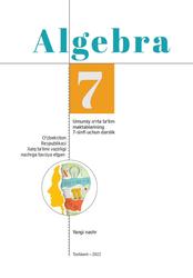 Algebra, 7 sinf, Akmalov A., Saparboyev J., 2022