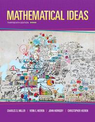 Mathematical Ideas, Miller C.D., Heeren V.E., Hornsby J., 2015