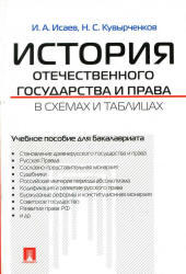 История отечественного государства и права в схемах и таблицах, Исаев И.А., 2013