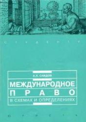 Международное право в схемах и определениях, Саидов А.Х., 2004