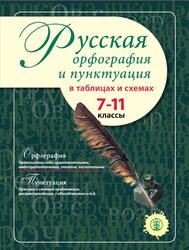Русская орфография и пунктуация в таблицах и схемах, 7-11 классы