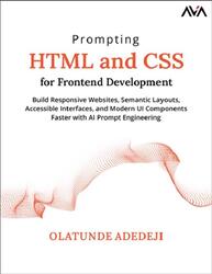 Prompting HTML and CSS for Frontend Development, Olatunde Adedeji, 2026