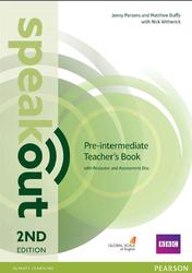 Speakout 2nd Edition, Pre Intermediate, Teachers Book, Parsons J., Duffy M., Witherick N., 2015