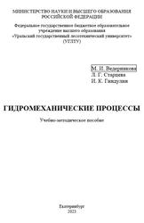 Гидромеханические процессы, Ведерникова М.И., Старцева Л.Г., Гиндулин И.К., 2023